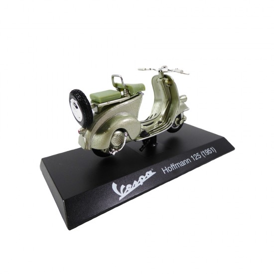 Machetă moto Magazine Models [1:18] - Vespa 1951 Hoffmann 125 - Grey